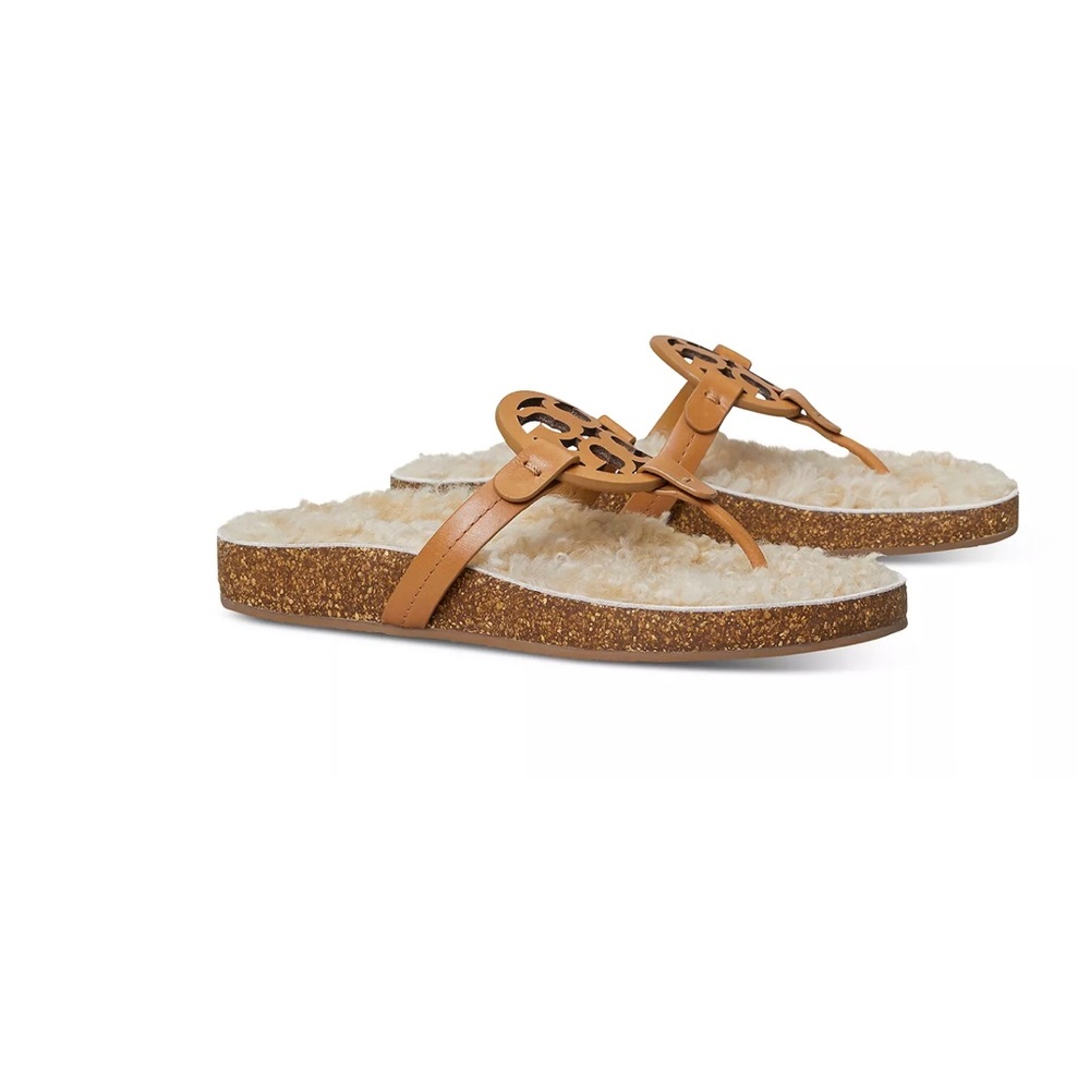 Tory Burch versatile MILLER CLOUD SHEARLING Size: 7.5 NWT